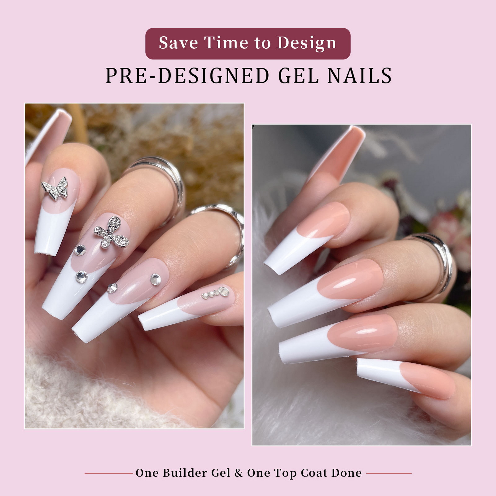 288Pcs Colorful French Tips Fa – обзор и цена Nail Art Extension