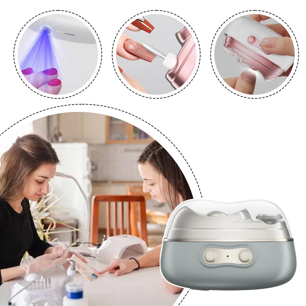 4-in-1 Electric Nail Clipper A – обзор и цена Uv Led Lamp Nail