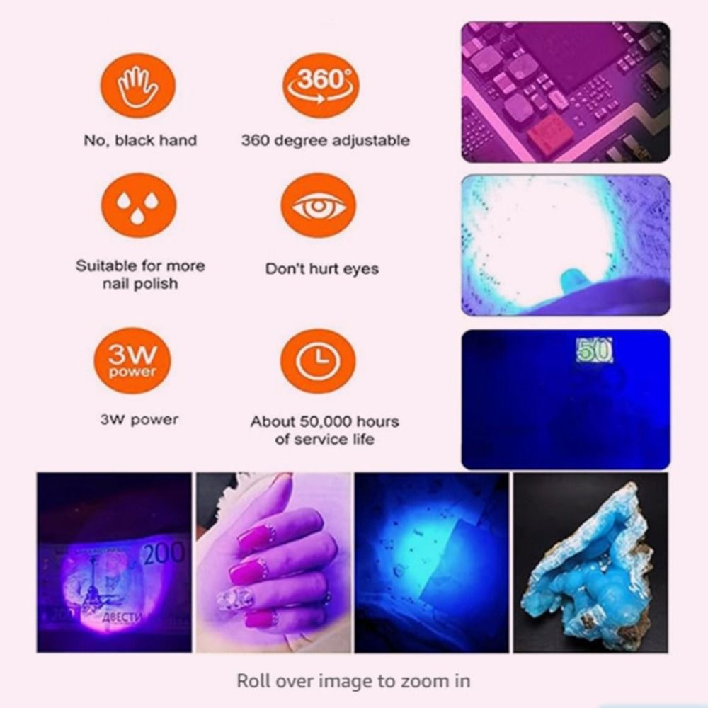 Portable 5W/3W UV Led Nail Lam – обзор и цена Uv Led Lamp Nail