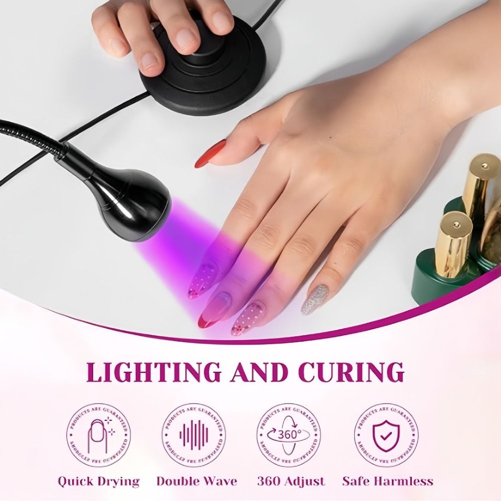 Portable 5W/3W UV Led Nail Lam – обзор и цена Uv Led Lamp Nail