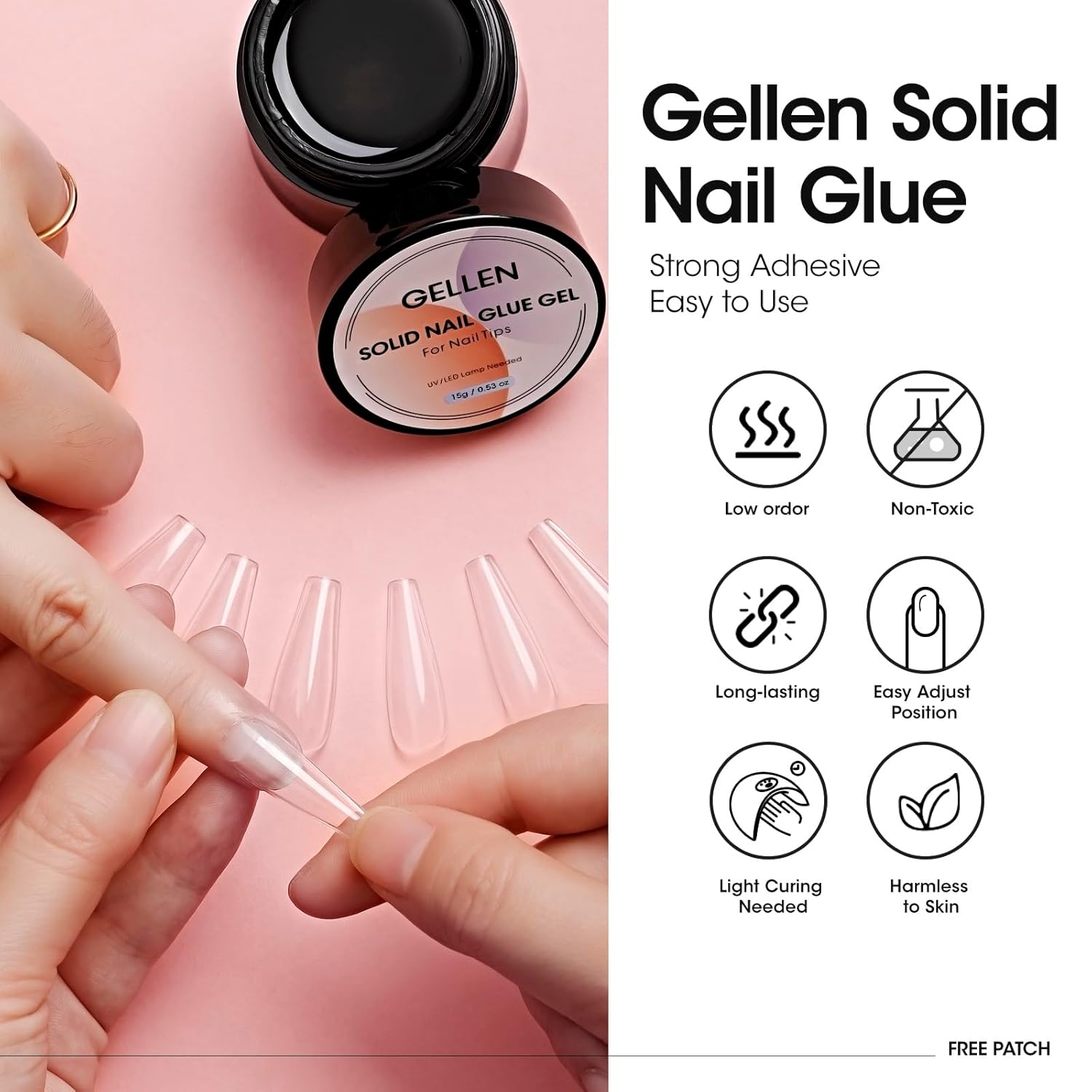 GELLEN Nail Solid Glue Builder – обзор и цена Nail Art Extension