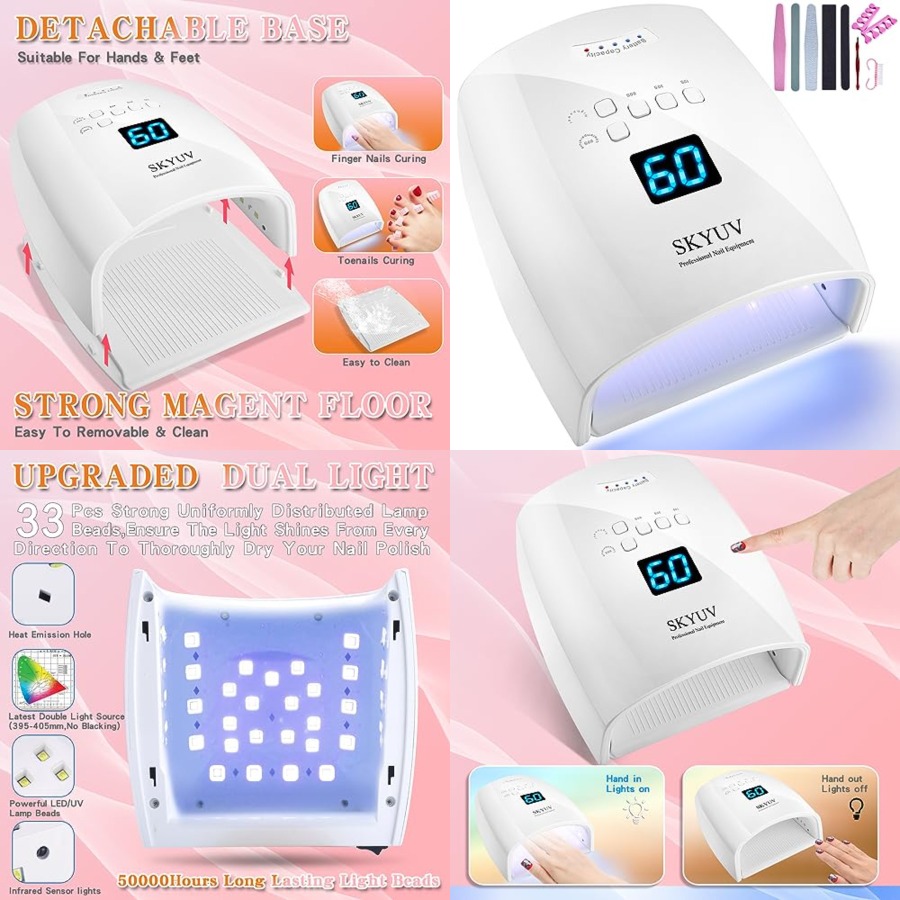 Rechargeable Faster Drying UV  – обзор и цена Uv Led Lamp Nail
