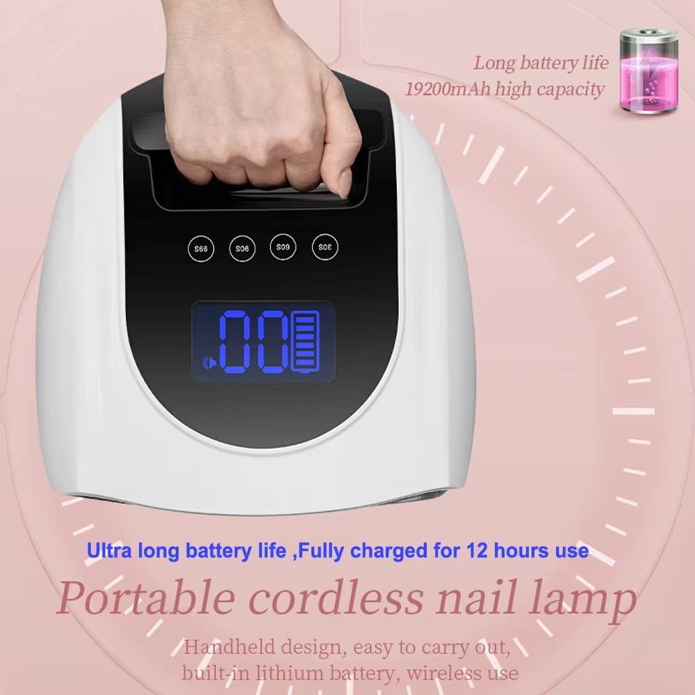 Rechargeable 96W Nail Lamp wit – обзор и цена Uv Led Lamp Nail