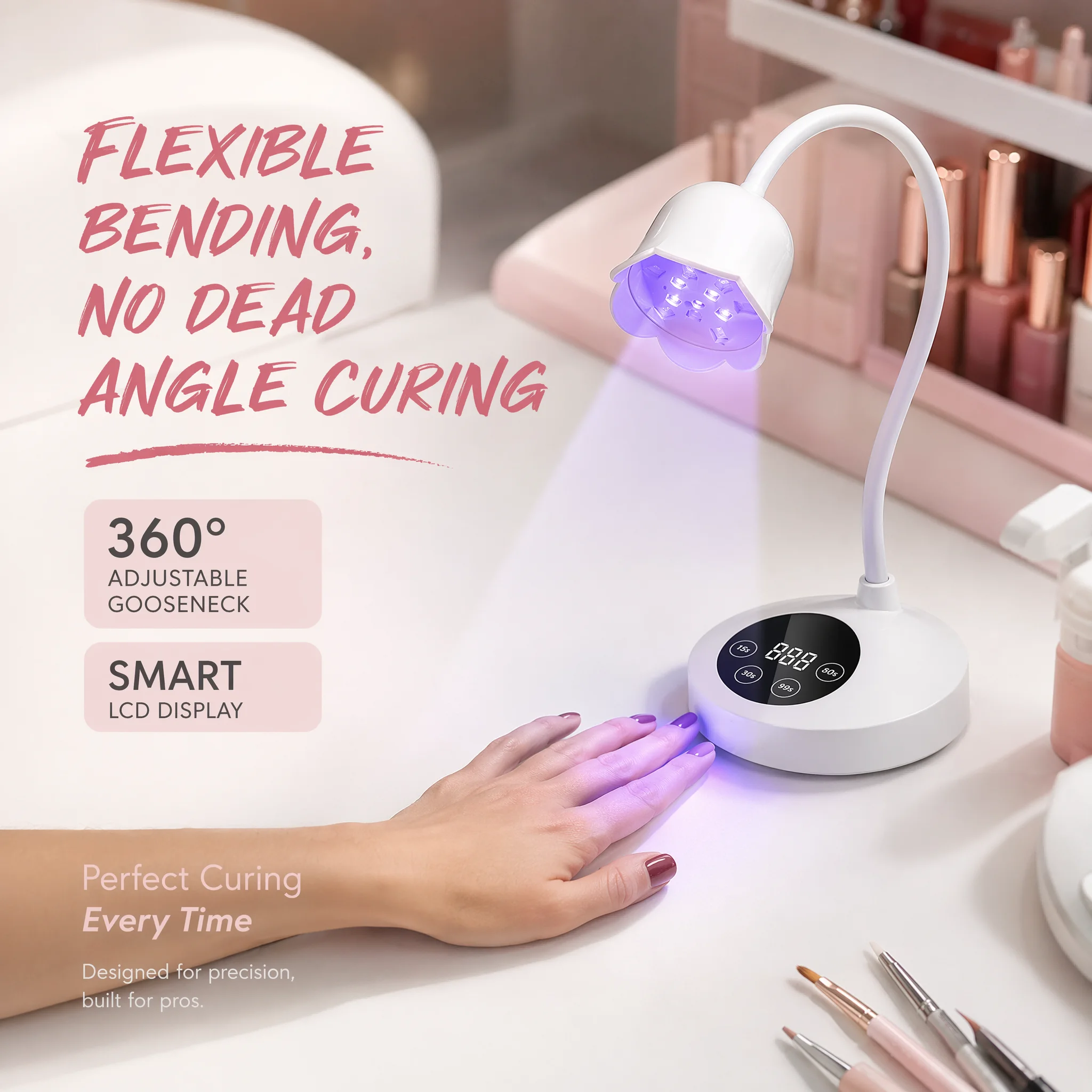 UV LED Nail Lamp Rechargeable  – обзор и цена Uv Led Lamp Nail