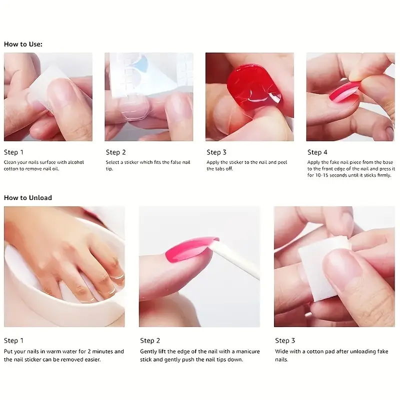 24pcs medium square minimalist – обзор и цена Nail Art Y2K
