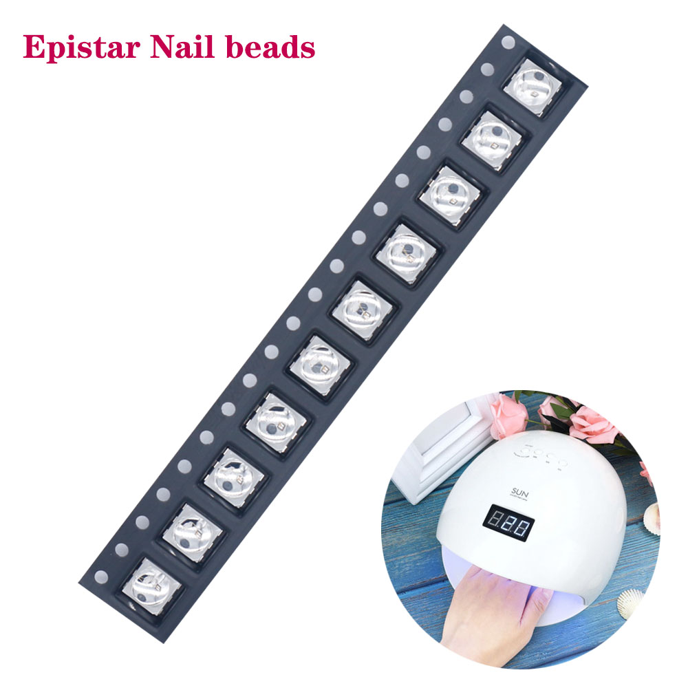EpistarA 10pcs a LOT UV LED Na – обзор и цена Uv Led Lamp Nail