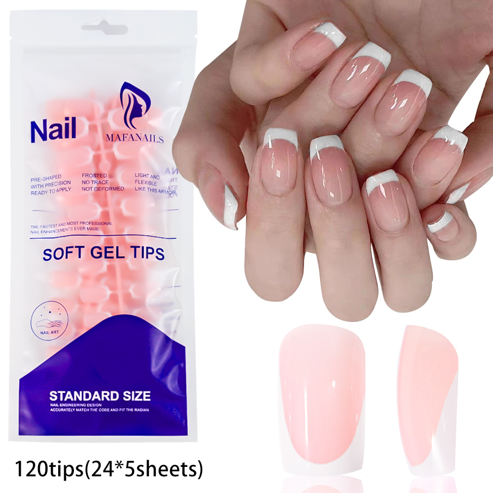 120pcs Glossy Short Square Pre – обзор и цена Nail Art Y2K