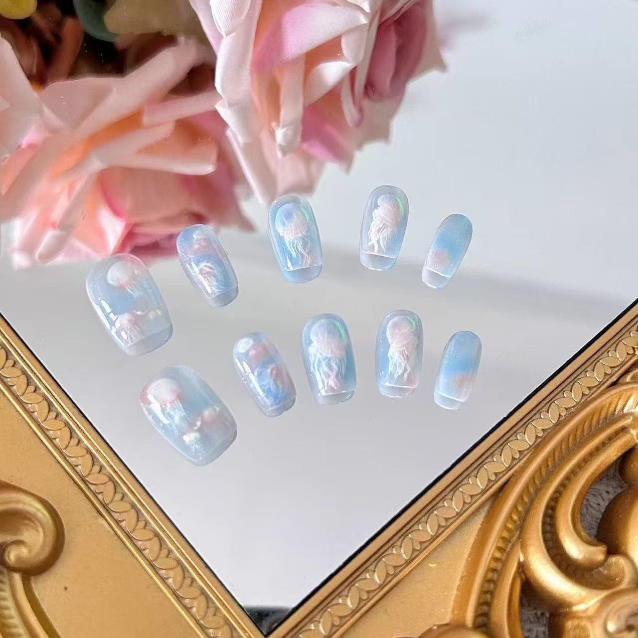 10 Pcs Women Colour Dreamy Jel – обзор и цена Nail Art Eye Cat