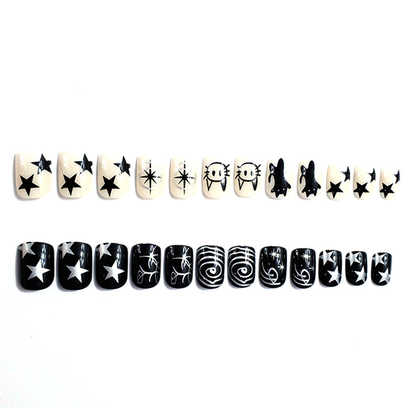 24 PCS Nail Art Sweet Cool Spi – обзор и цена Nail Art Y2K
