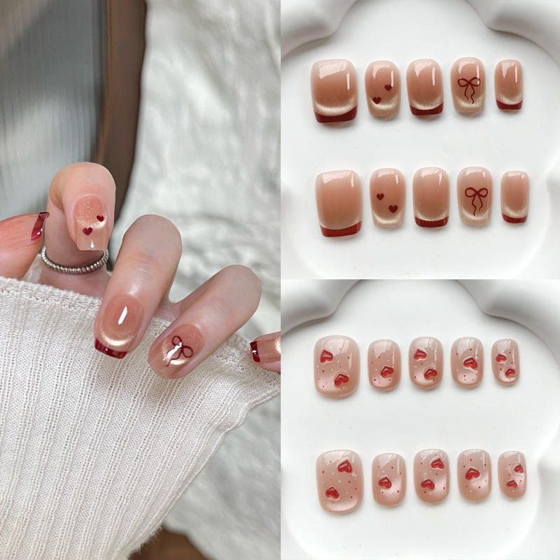 10Pcs French Style Cute Sweeth – обзор и цена Nail Art Eye Cat