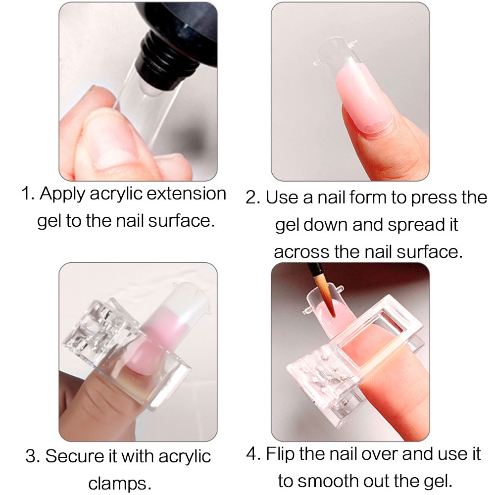 5 Pcs Flexible Soft Poly Gel N – обзор и цена Nail Art Extension