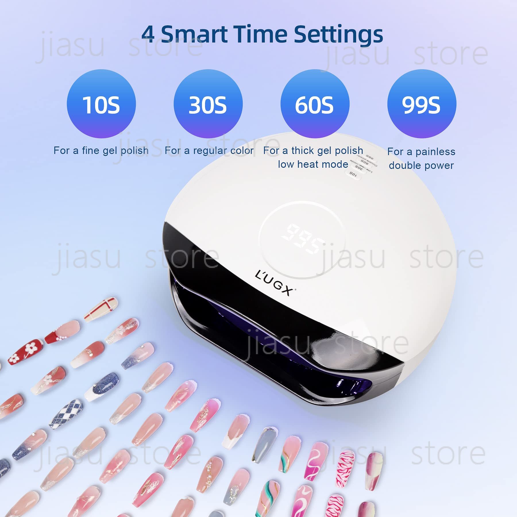 LUGX Hot Sale 56W Manicure Nai – обзор и цена Uv Led Lamp Nail