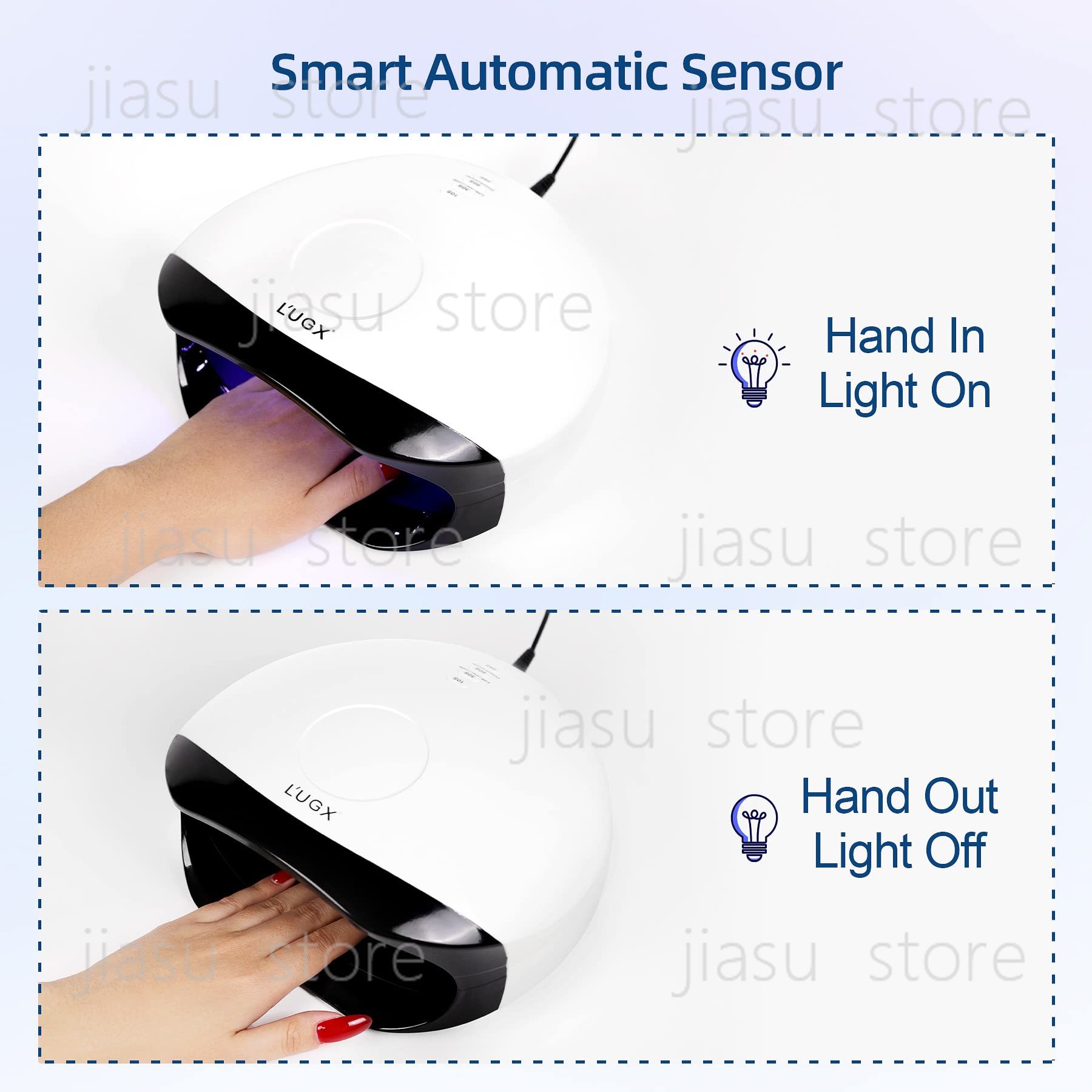 LUGX Hot Sale 56W Manicure Nai – обзор и цена Uv Led Lamp Nail