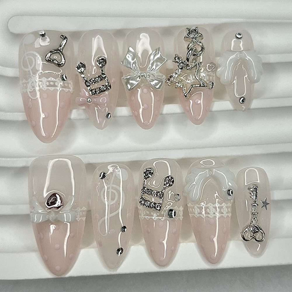 10 Pieces Retro Cute 3D Butter – обзор и цена Nail Art Y2K