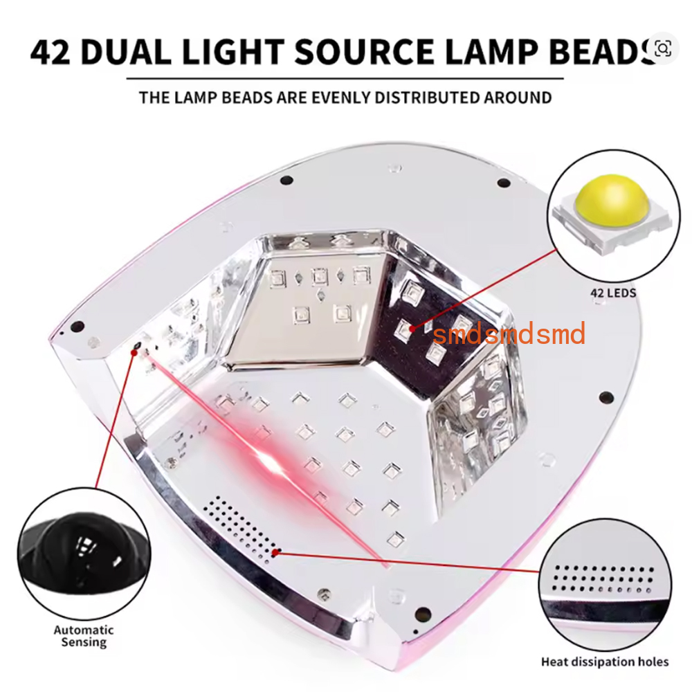 Rechargeable 96W Nail Lamp wit – обзор и цена Uv Led Lamp Nail