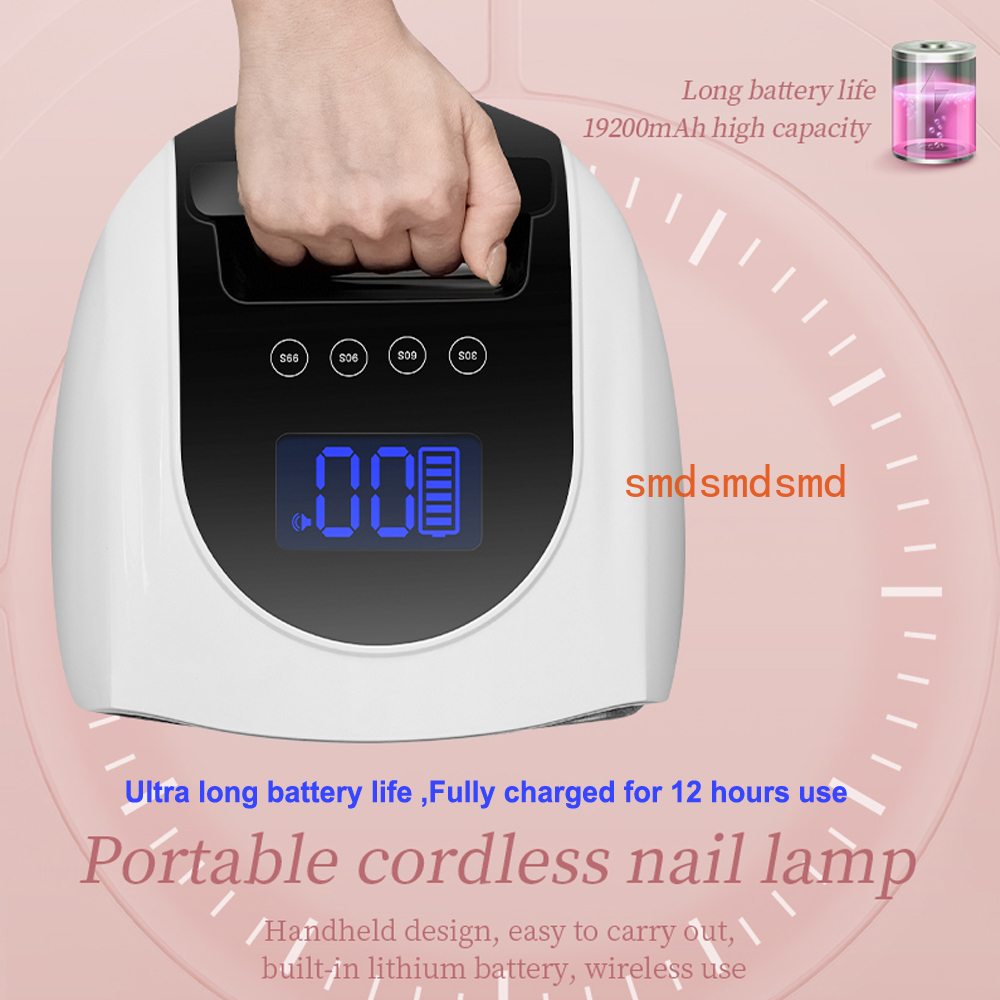 Rechargeable 96W Nail Lamp wit – обзор и цена Uv Led Lamp Nail