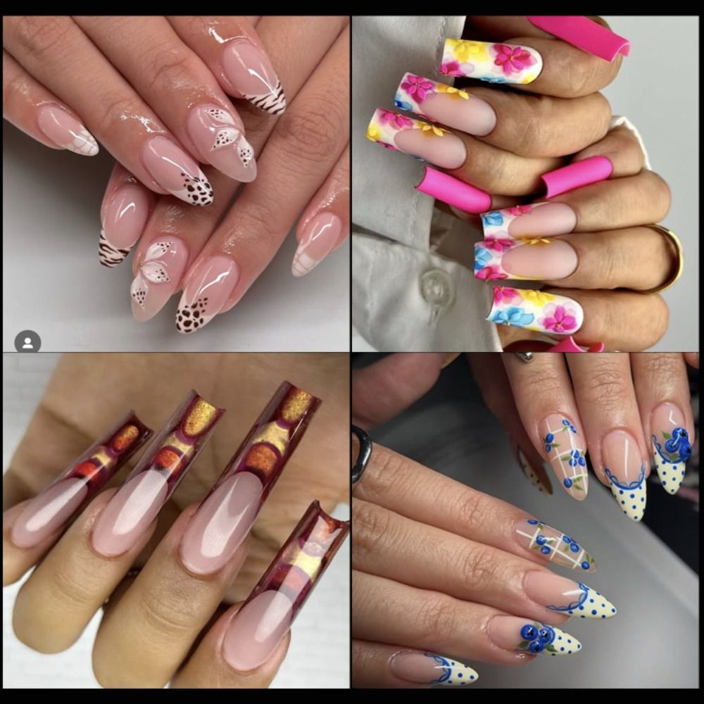 140PCS 14 Sizes French Nail Du – обзор и цена Nail Art Extension