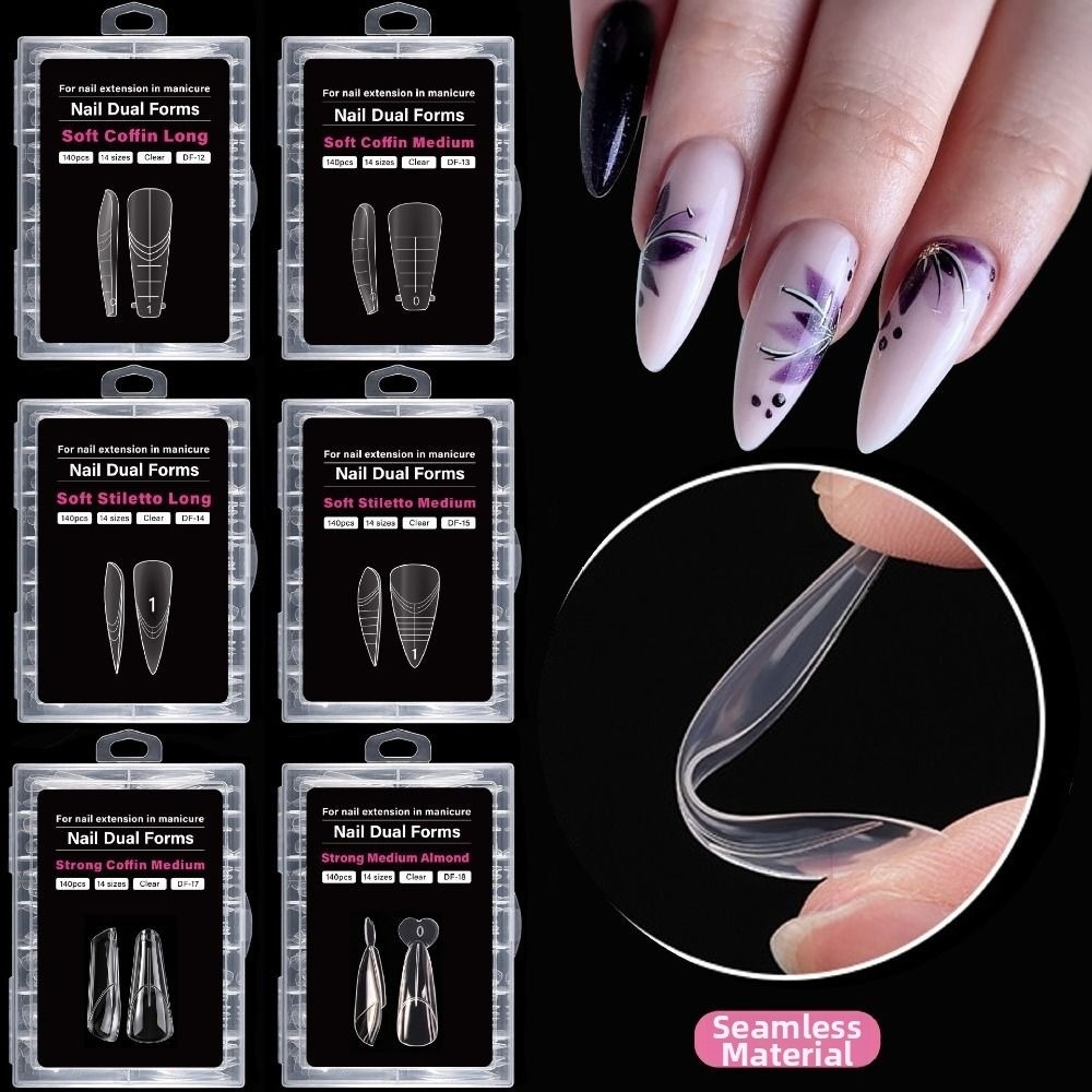 140PCS 14 Sizes French Nail Du – обзор и цена Nail Art Extension