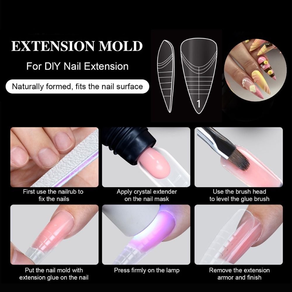 140PCS 14 Sizes French Nail Du – обзор и цена Nail Art Extension