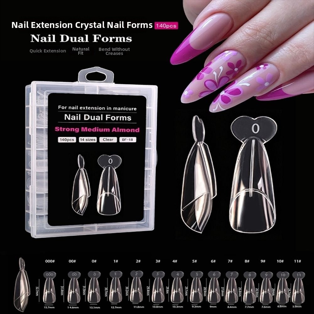 140PCS 14 Sizes French Nail Du – обзор и цена Nail Art Extension